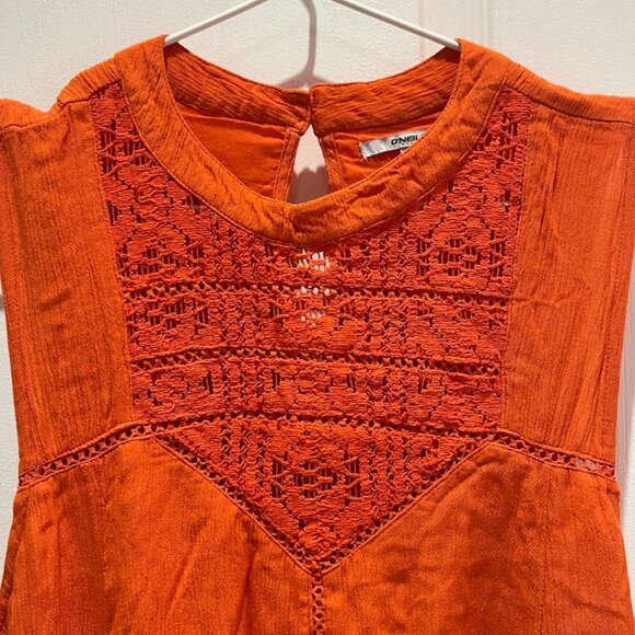 NWT - O'Neill Issa - Boho-chic Midi length dress - XL - Fits like a 12/14 - Picture 8 of 14